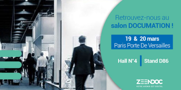 Retrouvez-nous au salon Documation les 19 et 20 mars 2025